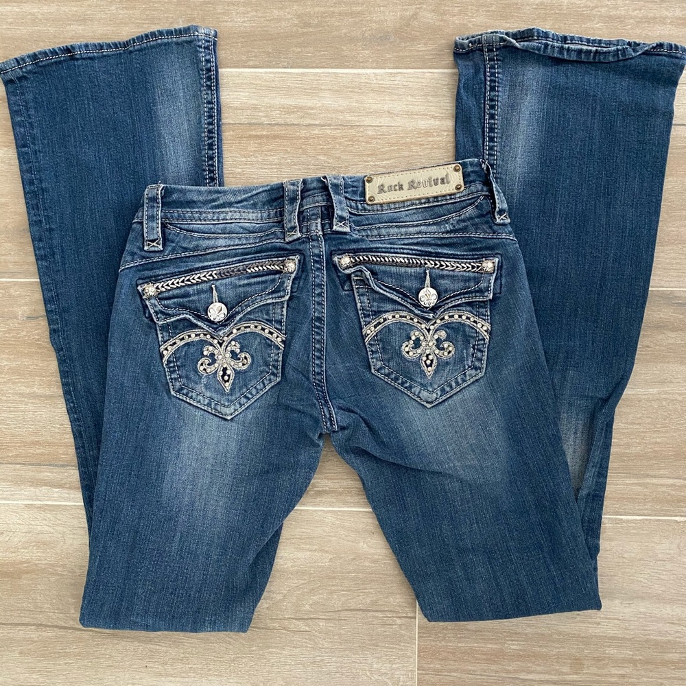 Rock Revival Flare Jeans